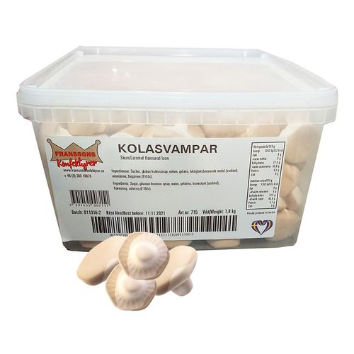 Aroma Kolasvampar 1,8kg