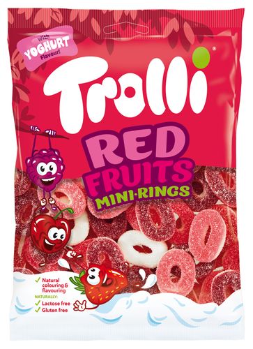 Trolli Red Fruits Minirings 200g 