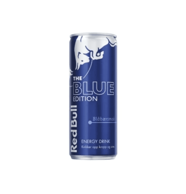 Hovedbilde Red Bull Blue Edition Blåbær 250ml