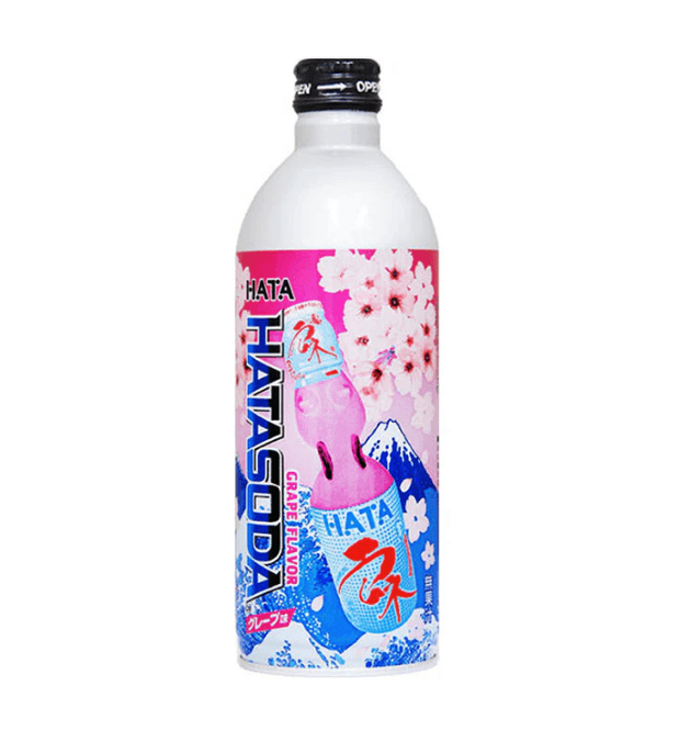 Hovedbilde Hata Ramune Metale Bottle Grape 500ml