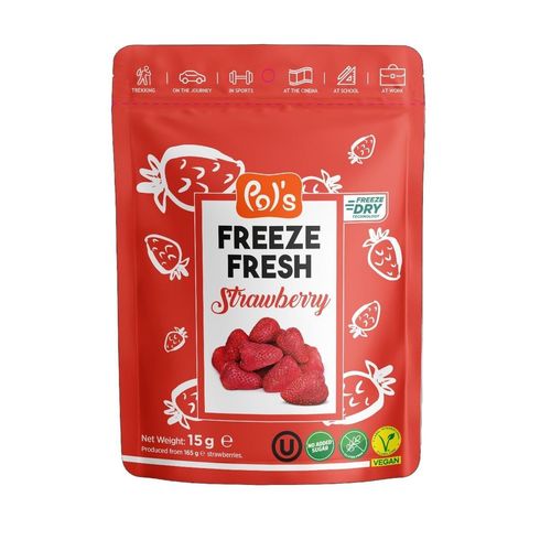 Pol's Freeze Fresh Dried Strawberry 15g
