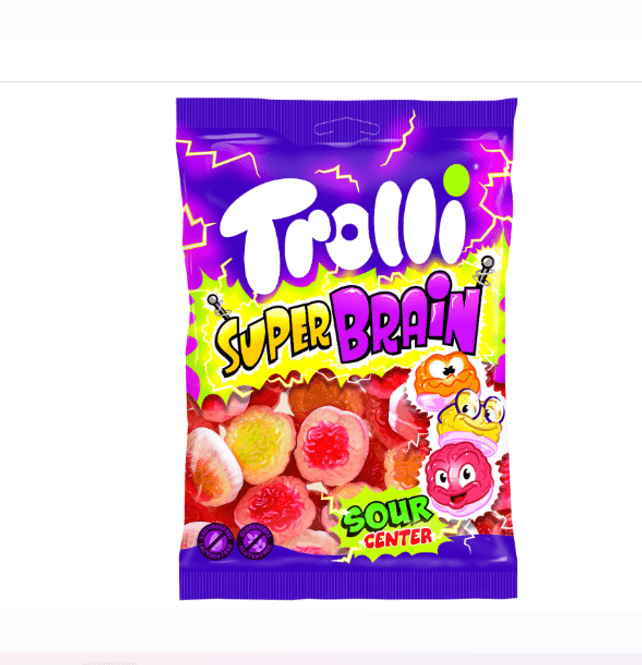 Hovedbilde Trolli Super Brain 175g 