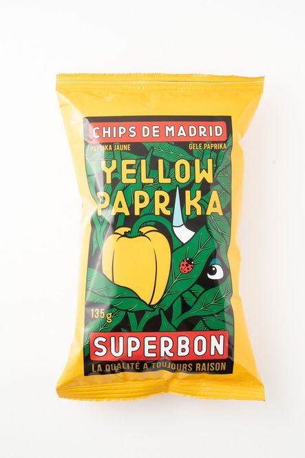 Hovedbilde Superbon Chips Yellow Paprika (Datotilbud) 135g