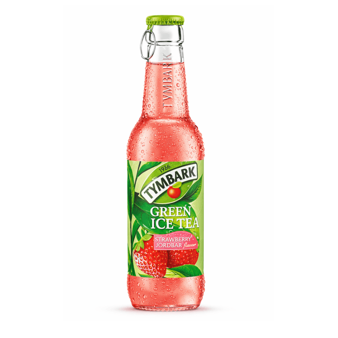 Hovedbilde Tymbark Green Ice Tea Strawberry 250ml