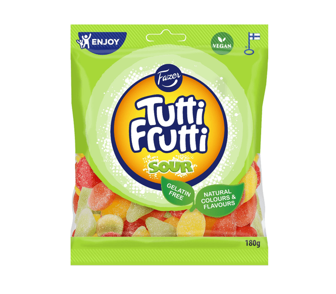 Hovedbilde Fazer Tutti Frutti Sour 120g