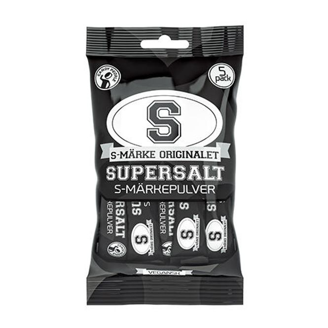 Hovedbilde S-Märke Supersalt Pulver 5pk 