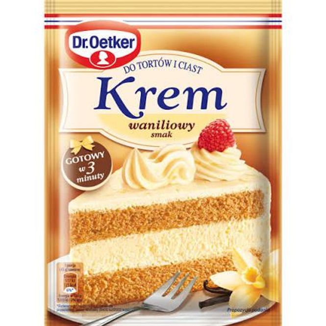Hovedbilde Dr. Oetker Vanilla Cream Mix 105g (Datotilbud)