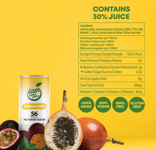 I Am Superjuice Passionfruit 330ml