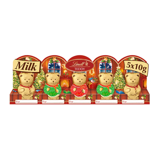 Hovedbilde Lindt Teddy Bear 5pk 50g