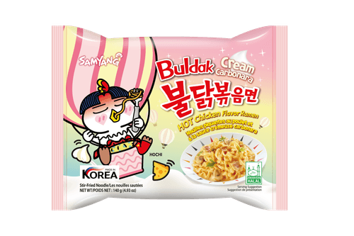 Samyang Buldak Cream Carbonara Hot Chicken 140g