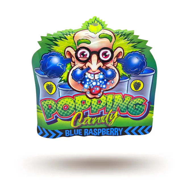 Hovedbilde Dr. Sour Popping Candy Blue Rasperry