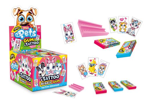 Cute Pets Gum Tattoo 5g