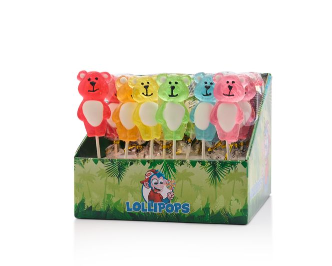 Hovedbilde Mini Lollipops Bears 17g