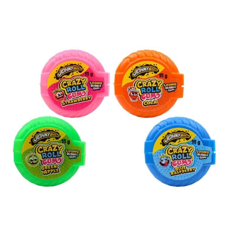 Crazy Roll Bubble Gum 18g