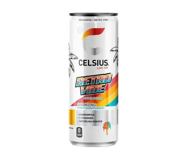 Hovedbilde Celsius Retro Vibe Sorbet Slush 355ml