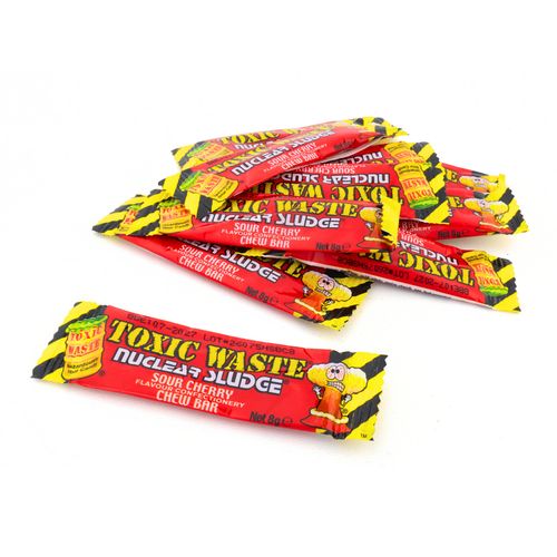 Toxic Waste Nuclear Sludge Cherry Mini Chew Bars 3kg