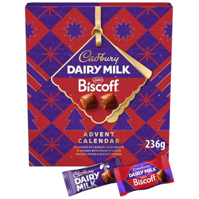 Hovedbilde Cadbury Biscoff Advent Calendar 236g