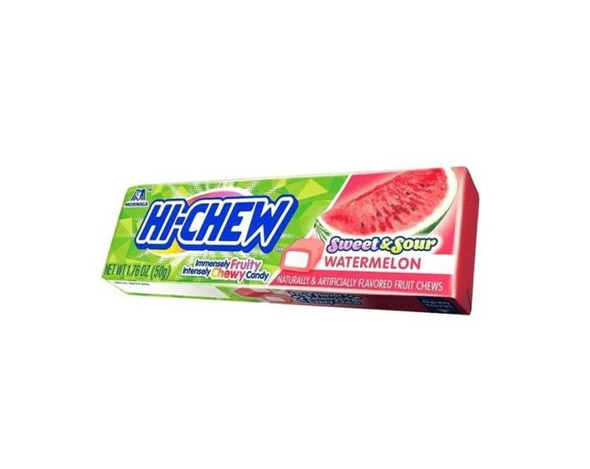 Hovedbilde Hi-Chew Fruit Chews Watermelon 50g (Datotilbud)