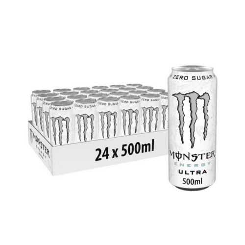 Monster Energy Ultra White Zero 24x500ml