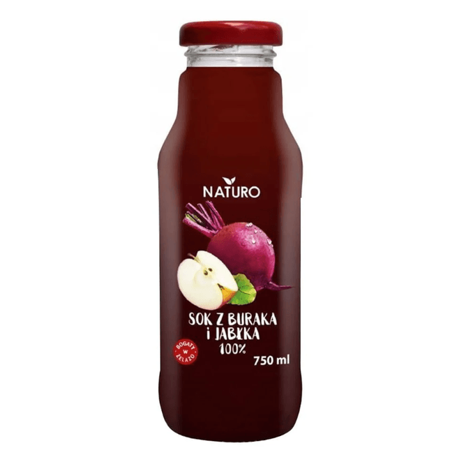 Hovedbilde Naturo Beetroot Juice 100% (Glass) 750ml