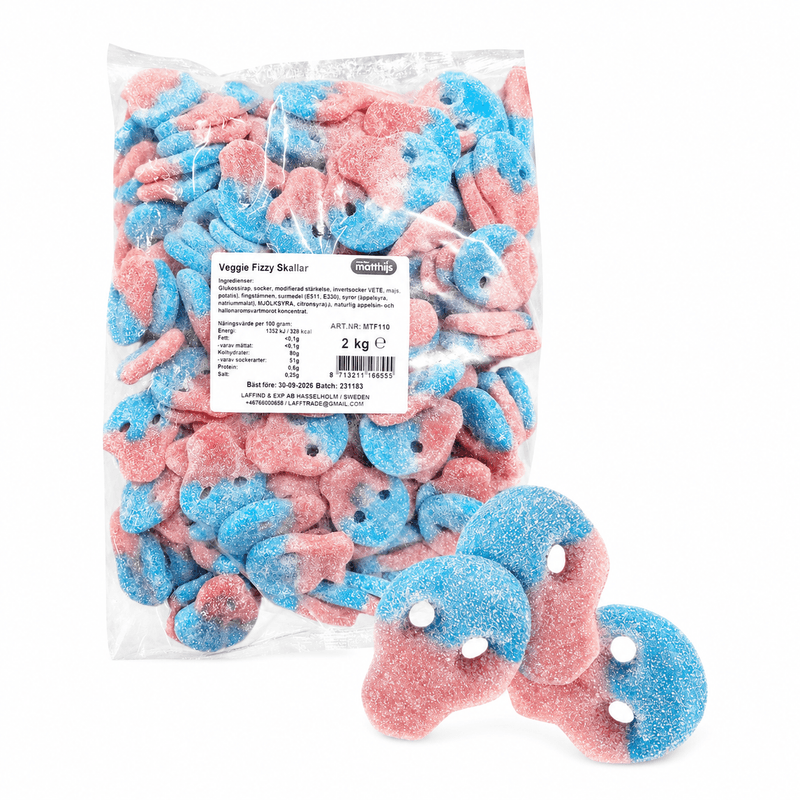 Fizzybubble Skulls 2kg
