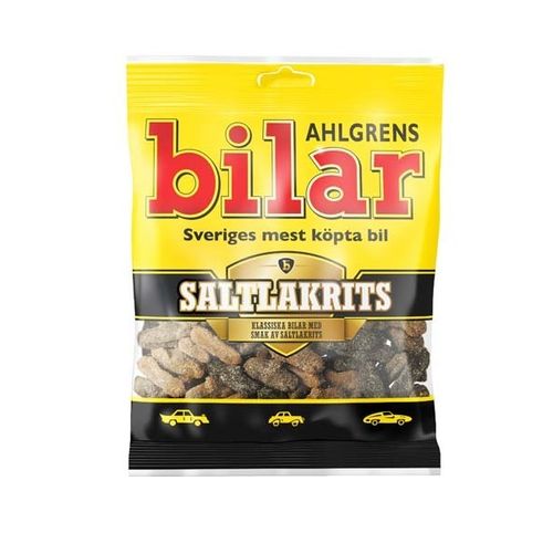 Ahlgrens Bilar Salt Lakris 100g