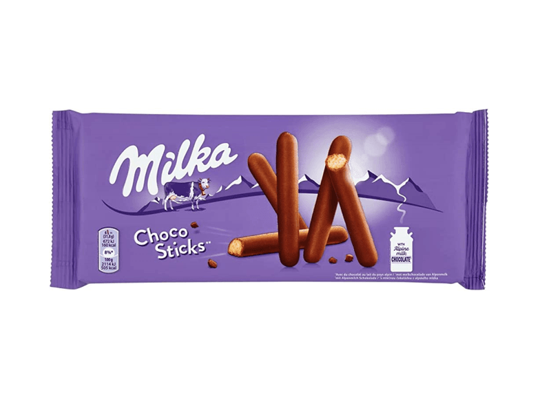 Milka Chocolate Sticks 112g