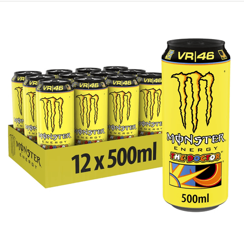 Monster Energy Rossi The Doctor VR46 12x500ml