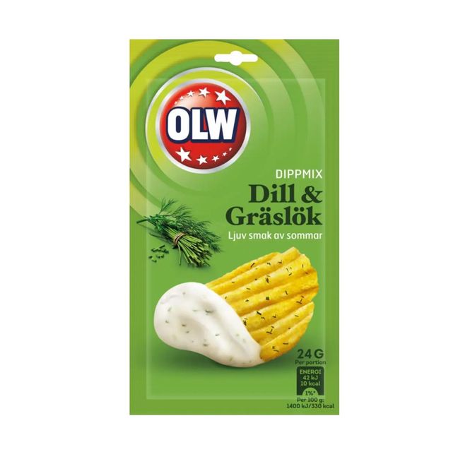 Hovedbilde Dipmix Dill & Gressløk 24g