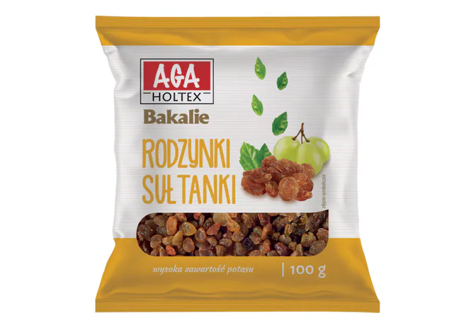 Hovedbilde Rosiner Sultan (Lyse rosiner) 100g