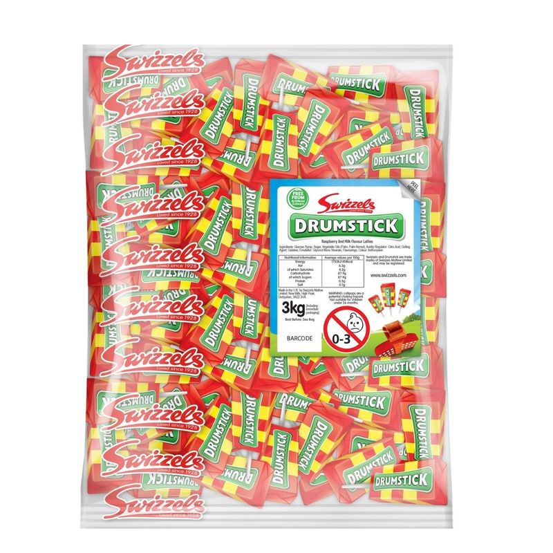 Swizzels Drumstick Lollies 3kg