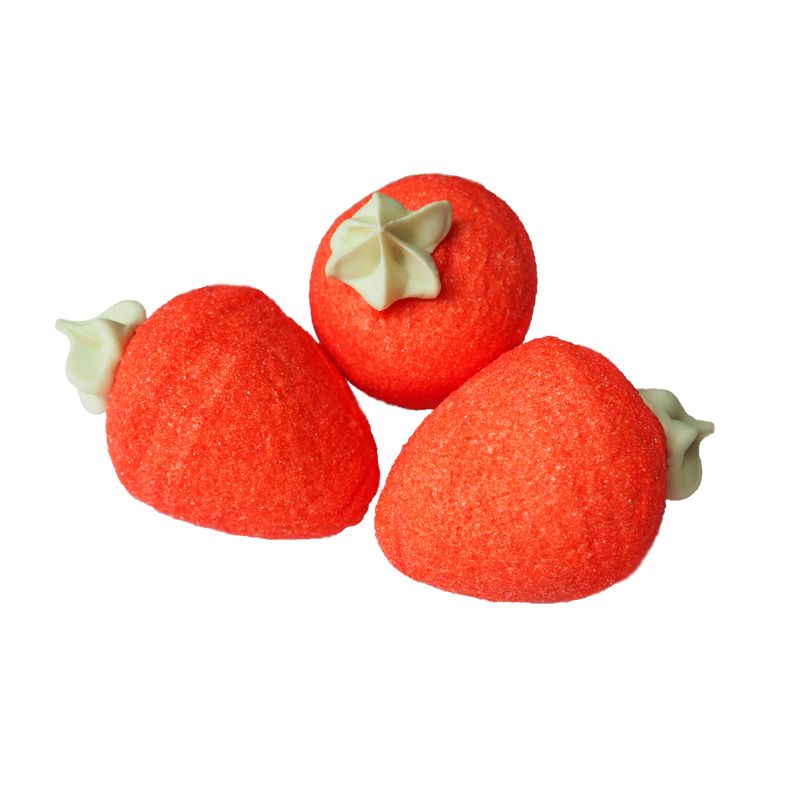 Marshmallow Giant Strawberries 