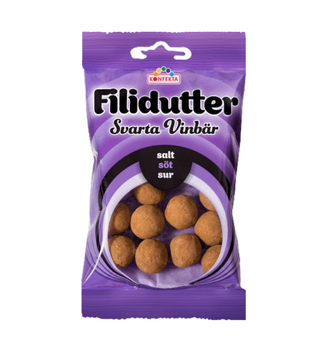 Filidutter Svarta Vinbär 65g