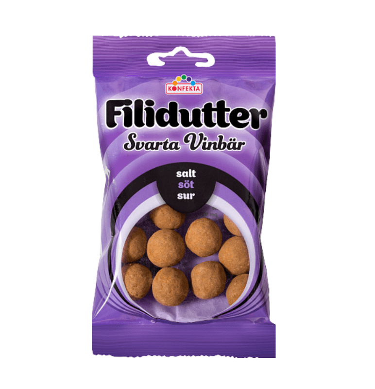 Filidutter Svarta Vinbär 65g