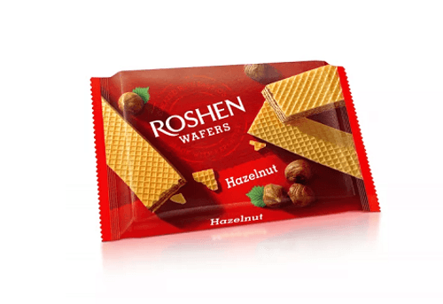 Roshen Wafers Hazelnut 72g