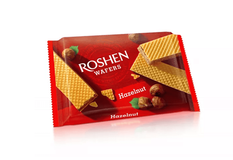 Roshen Wafers Hazelnut 72g