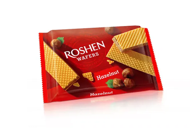 Hovedbilde Roshen Wafers Hazelnut 72g