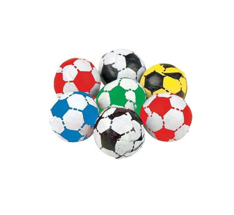 Chocolate Flavour Footballs 100g