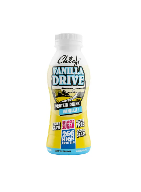 Hovedbilde Chiefs Protein Milk Drink Vanilla Drive 330ml