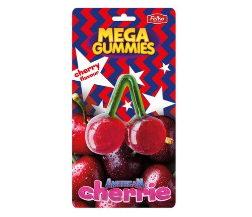 Mega Gummies Cherry 120g