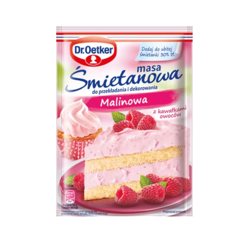 Dr. Oetker Cream Mix Raspberry 86g