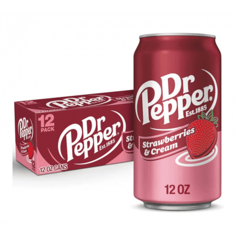 Dr. Pepper Strawberries & Cream 12x355ml