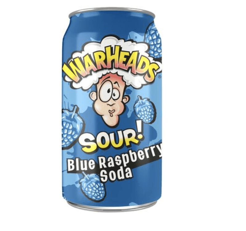 Warheads Blue Raspberry 330ml 