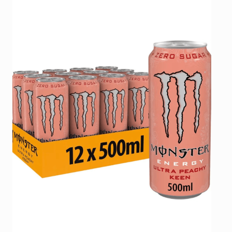 Monster Energy Ultra Peachy Keen 12x500ml 