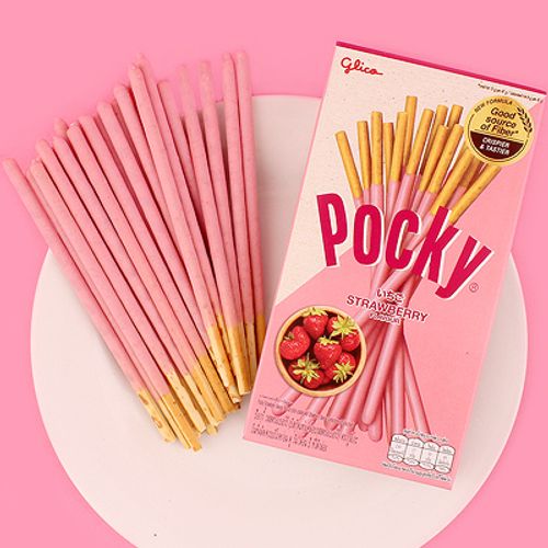 Pocky Glico Strawberry 45g