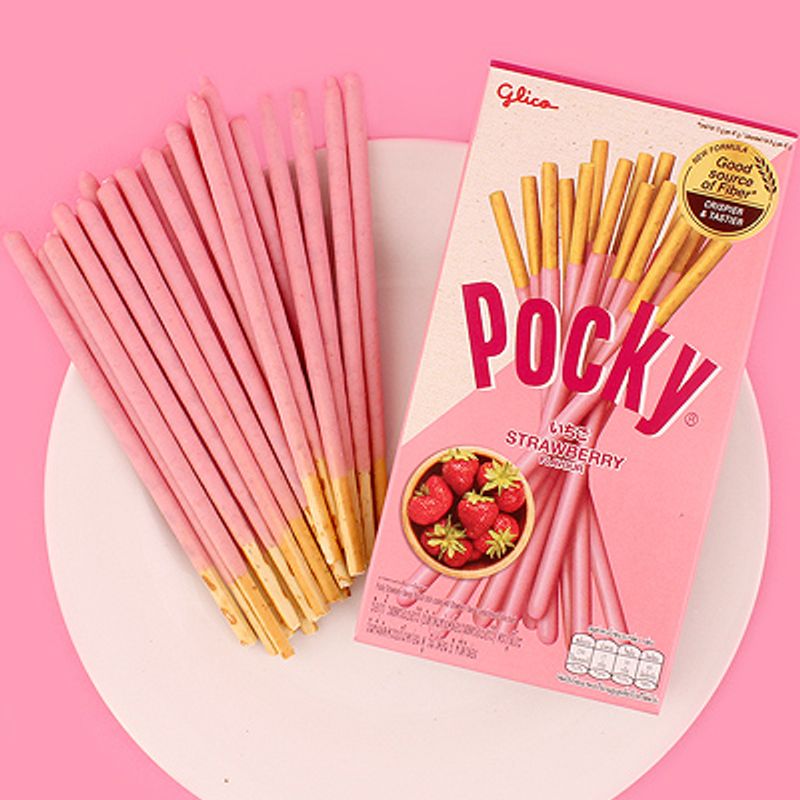 Pocky Glico Strawberry 45g