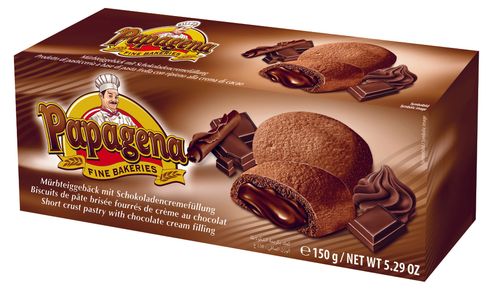 Chocolate Biscuits with Chocolate Filling 150g