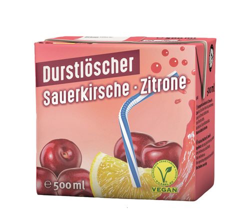 Thirst Quencher Sour Cherry & Lemon 500ml