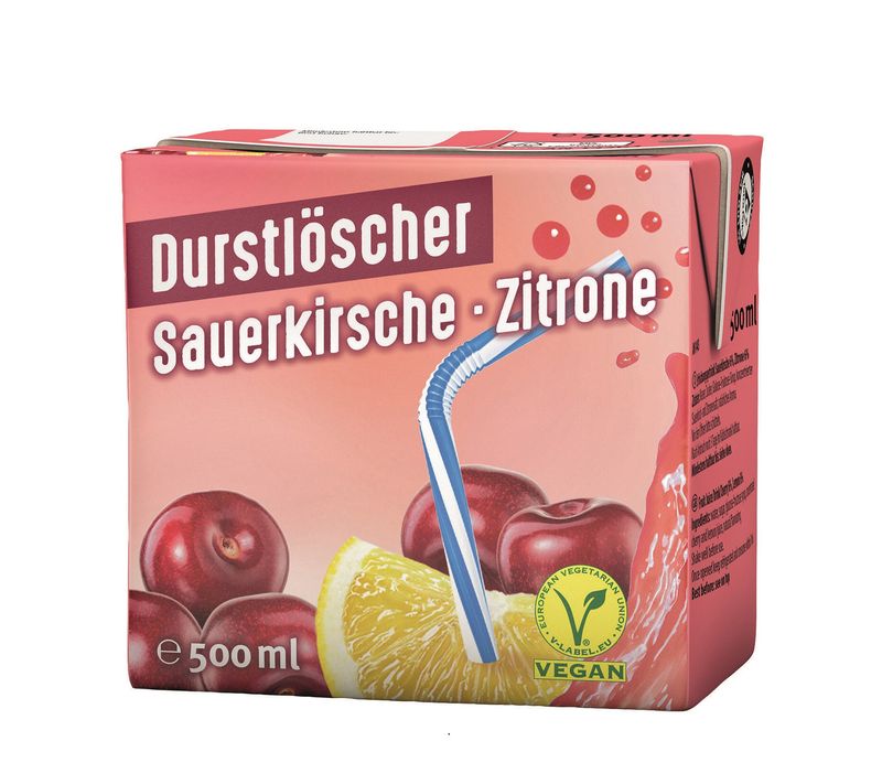 Thirst Quencher Sour Cherry & Lemon 500ml