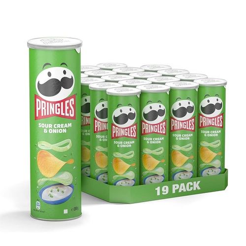 Pringles Sour Cream & Onion 19x165g 